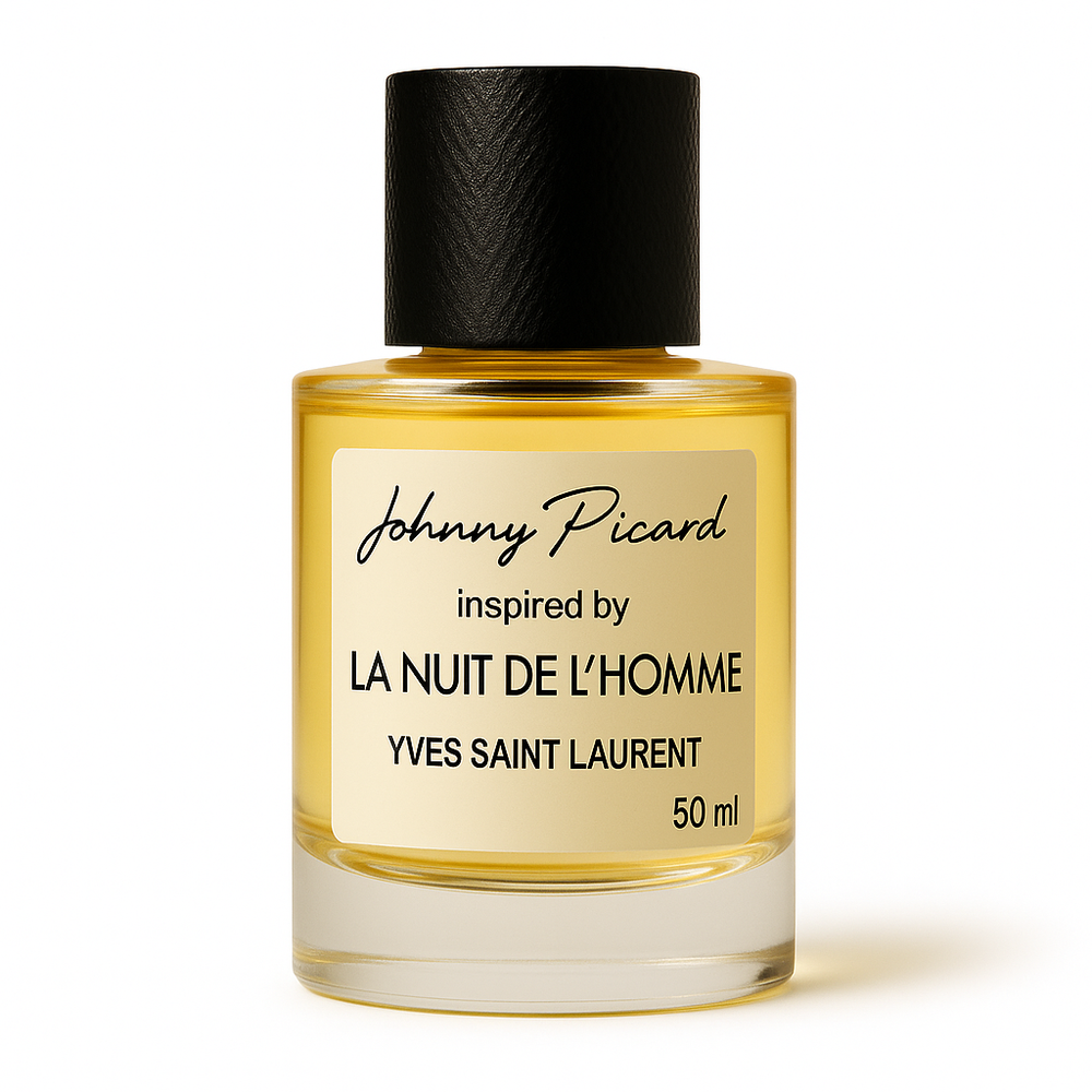 Johnny Picard inspired by the night of the man edp Yves Saint Laurent