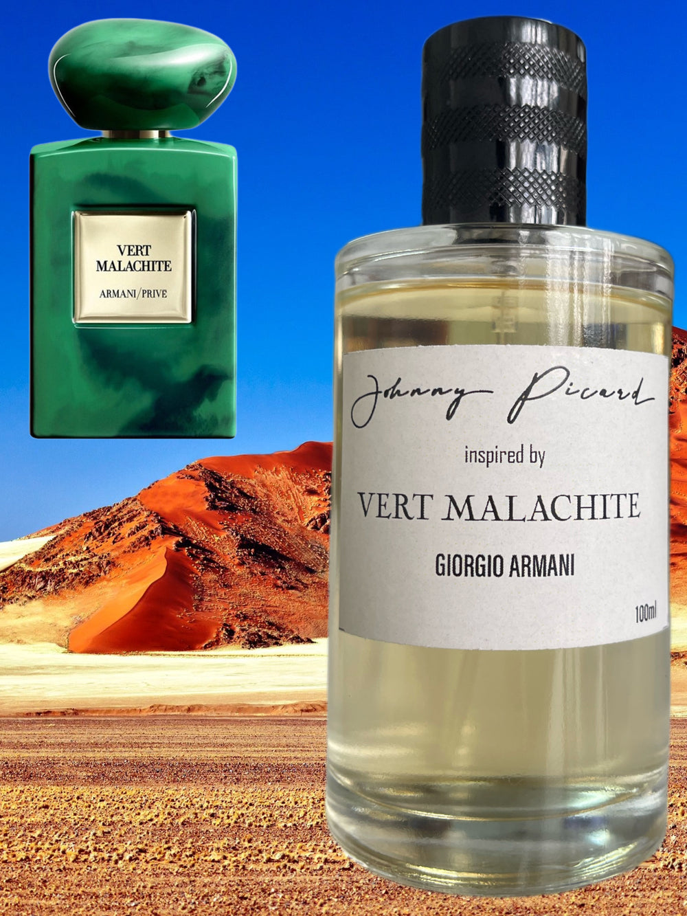 Johnny Picard inspired by Vert Malachite GIORGIO ARMANI