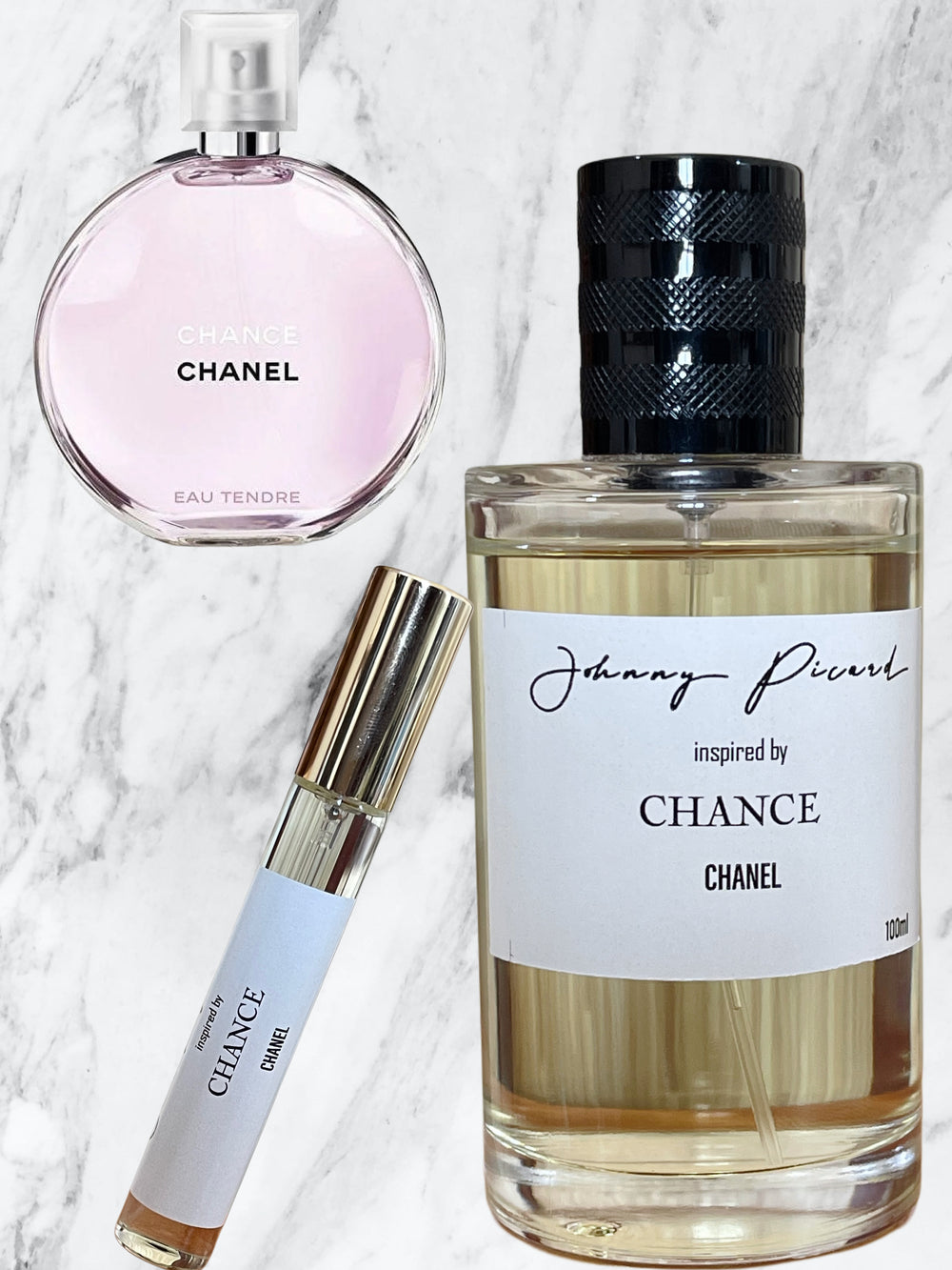 Johnny Picard Inspired by Chance CHANEL