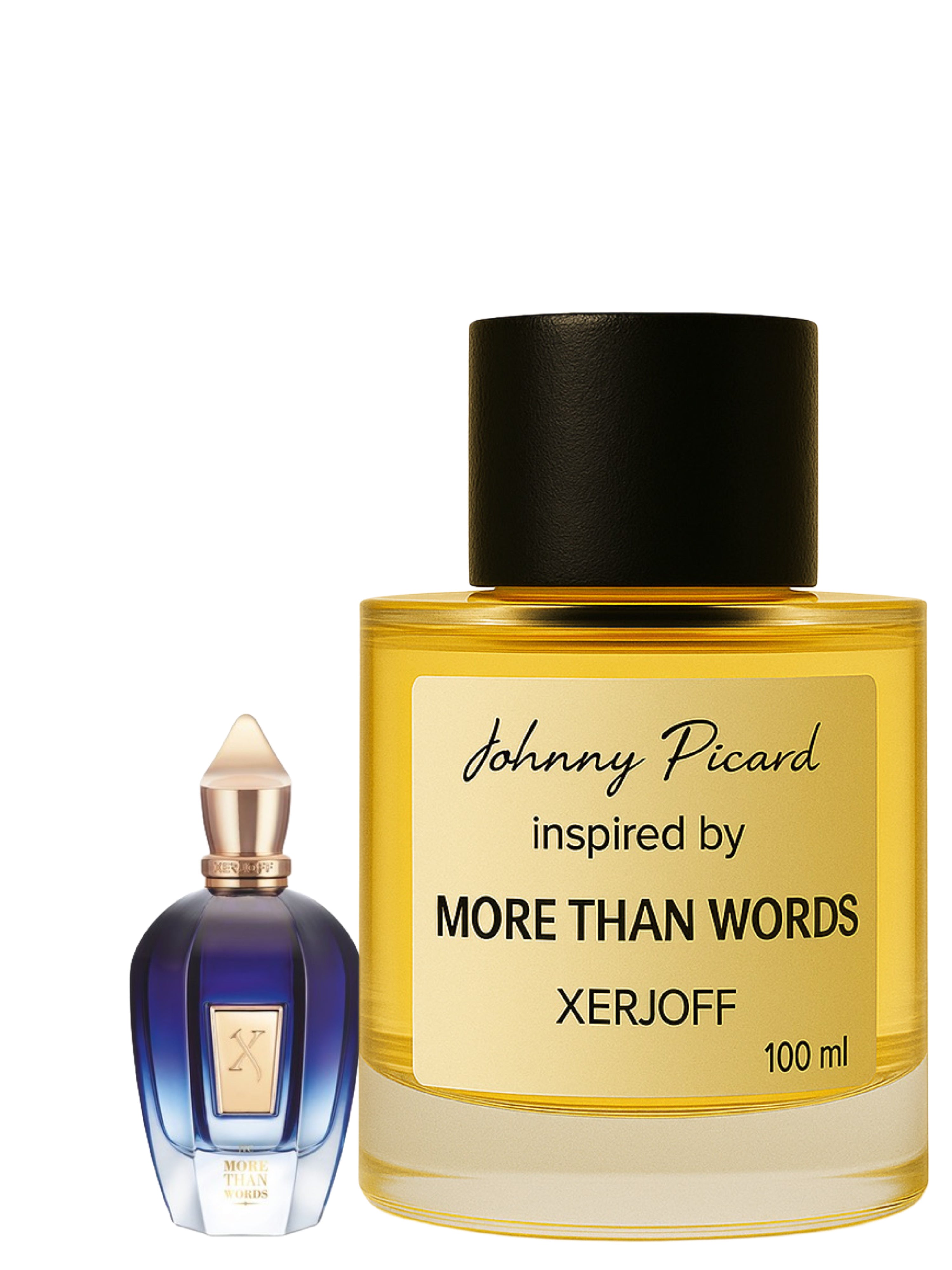 Johnny Picard inspired inspired by More than words XERJOFF