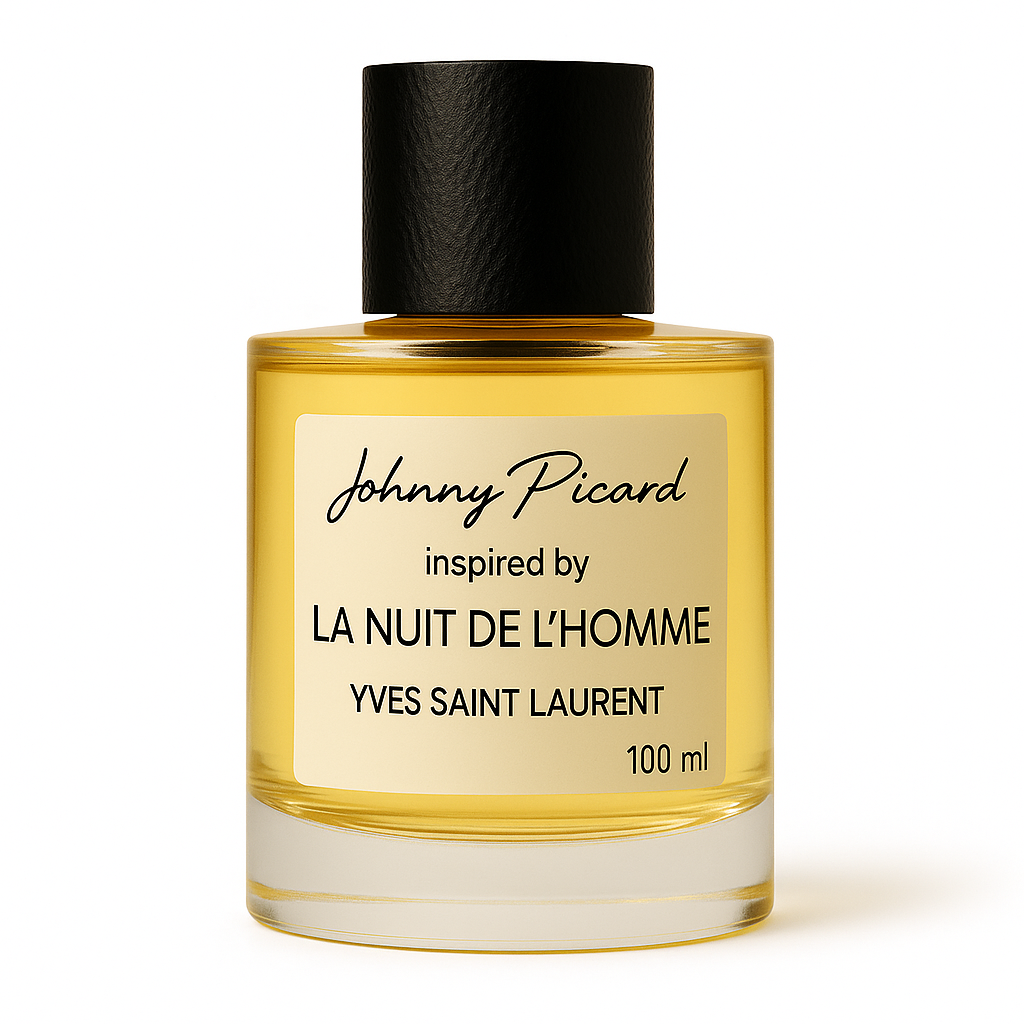 Johnny Picard inspired by the night of the man edp Yves Saint Laurent