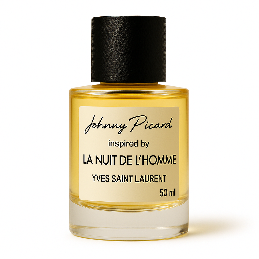 Johnny Picard inspired by the night of the man edp Yves Saint Laurent