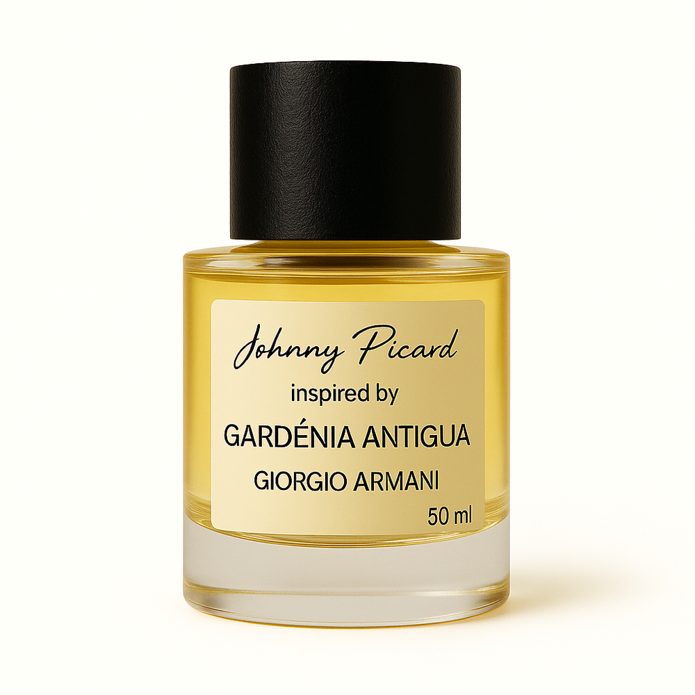 Johnny Picard inspired by Gardenia Antigua GIORGIO ARMANI