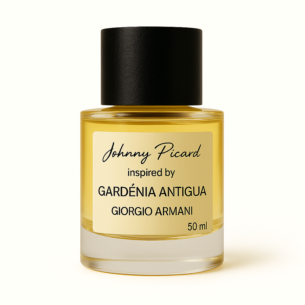 Johnny Picard inspired by Gardenia Antigua GIORGIO ARMANI