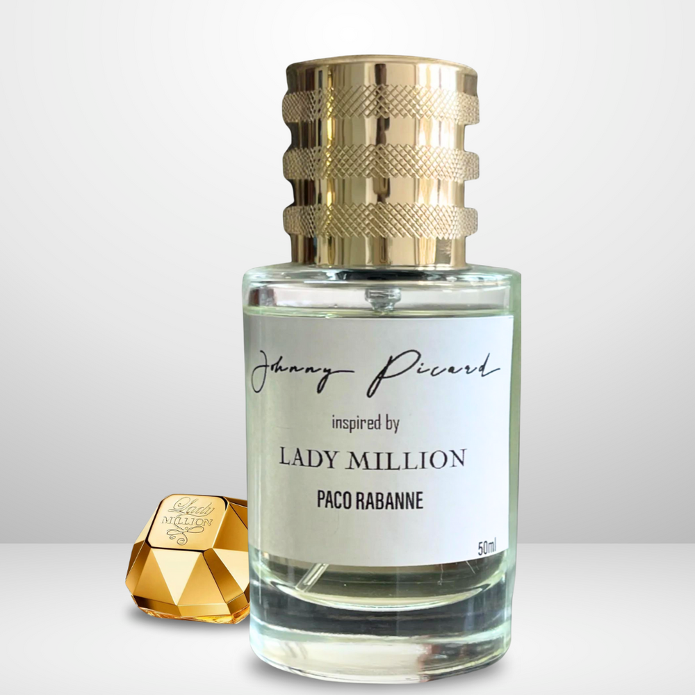 johnny picard inspired by lady milion PACO RABANNE