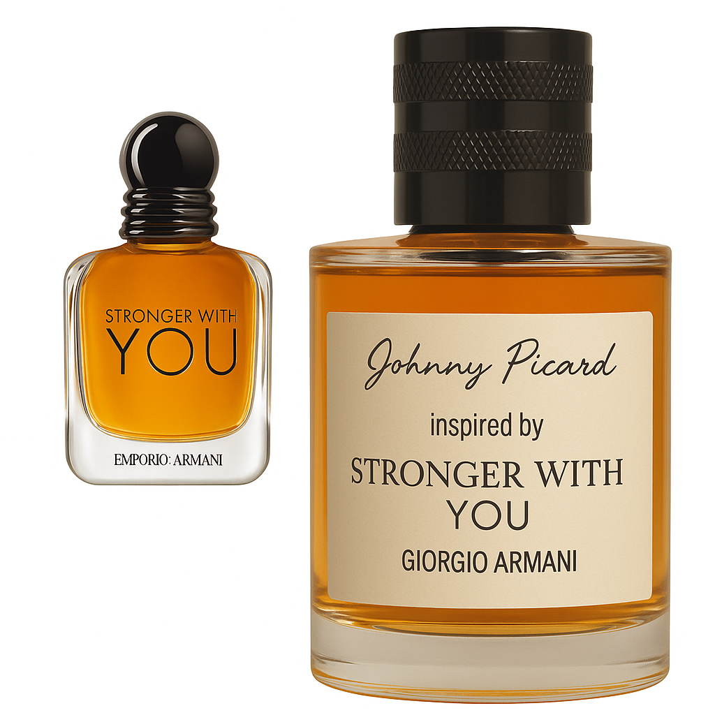 johnny picard inspired by stronger with you GIORGIO ARMANI