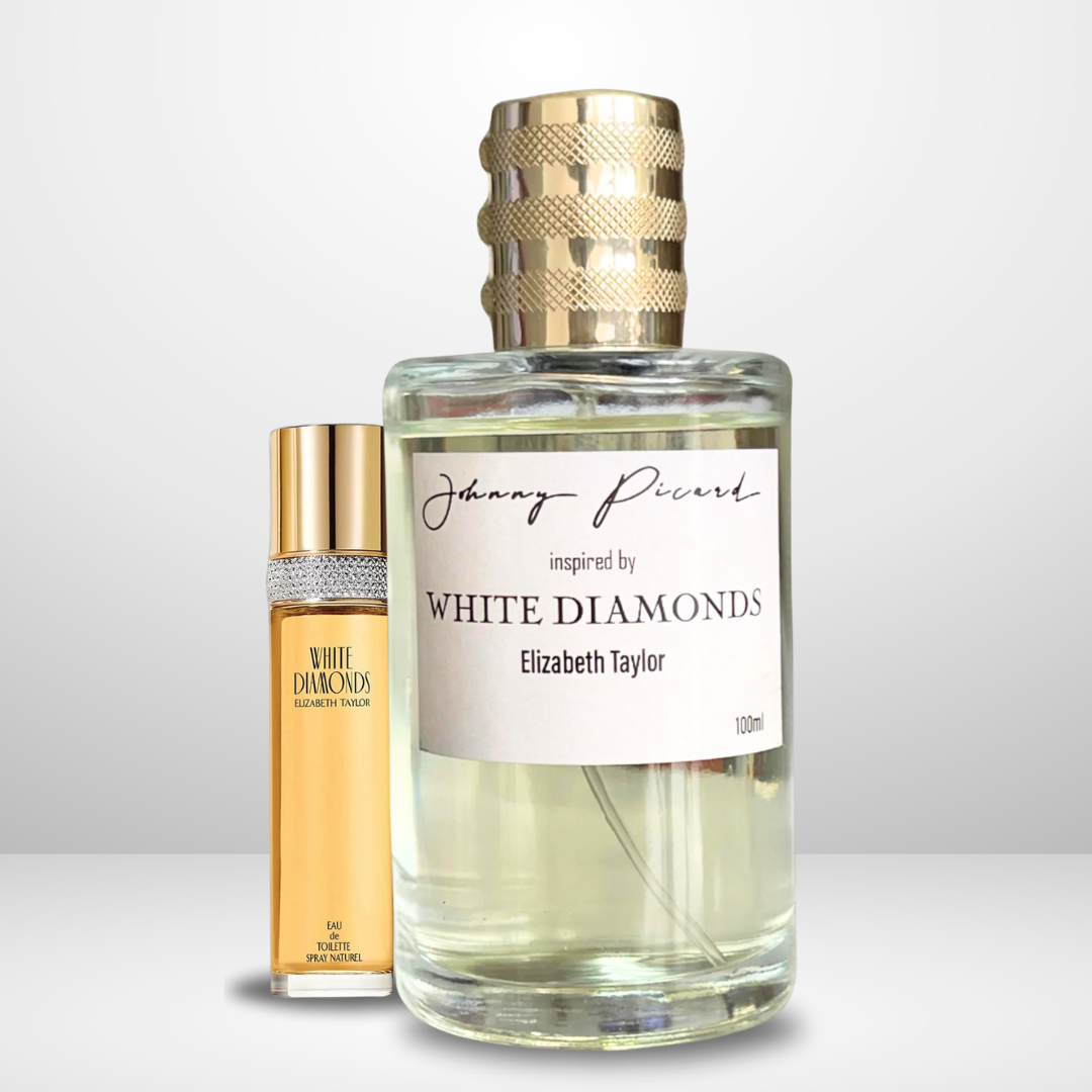 Johnny Picard inspired by white diamond ELISABETH TAYLOR 