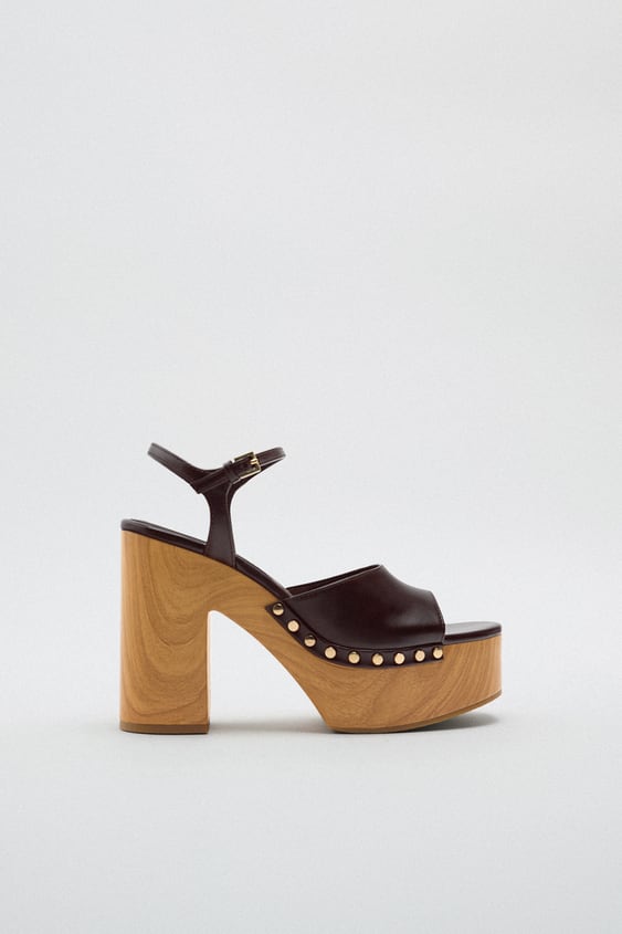 HIGH-HEEL PLATFORM SANDALS