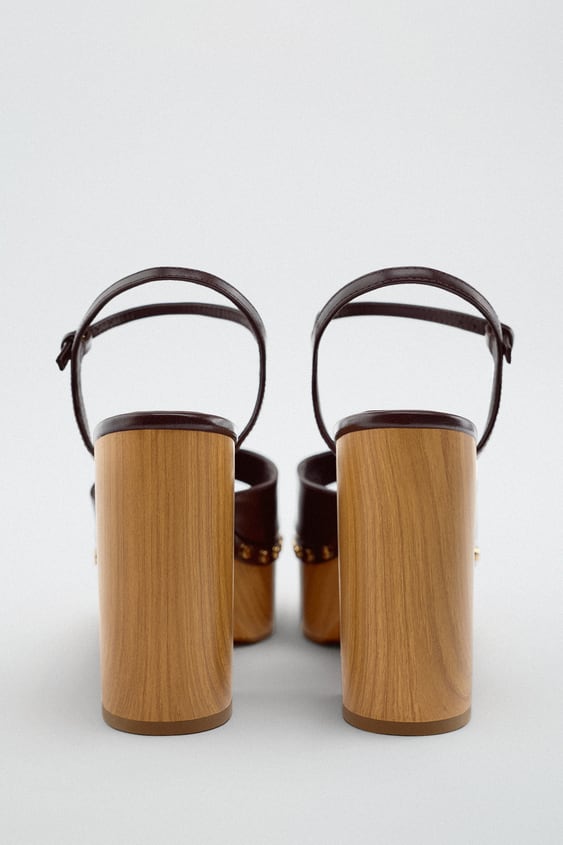 HIGH-HEEL PLATFORM SANDALS